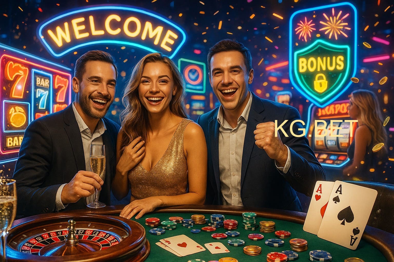 Jogos emocionantes no KG.BET