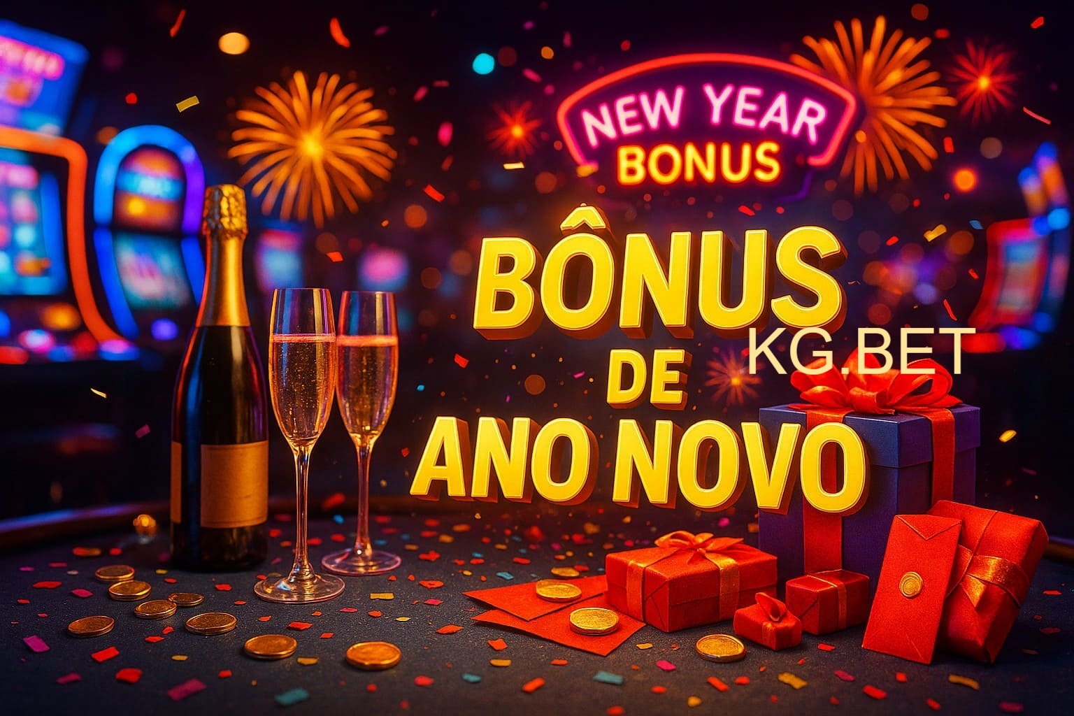 Promoções de Ano Novo no KG.BET